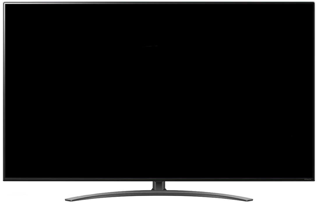 черный экран телевизора